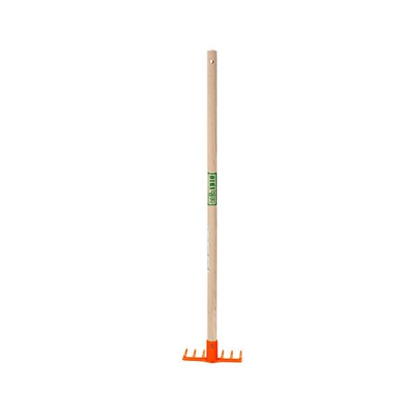 Theo Klein 7627 KLEIN goes BIO Garden Tool Rake , Sturdy Rake Made of Bioplastic , Practical Hanging Eyelet , Toy for…