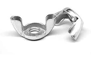 NEWPORT FASTENERS #8-32 Wing Nut/Type D/Style 1 /Stamped Steel/Zinc Plated (Quantity: 200)