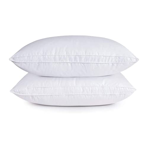 puredown Goose Feather Down Sleeping Pillow, Soft Bed Sleeping Pillow
