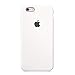 Dawsofl Soft Liquid Silicone Case Cover for Apple iPhone 6/6s (4.7inch) Boxed- Retail Packaging (White-1)