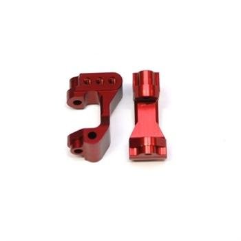 ST Racing Concepts STLA4125CR Aluminum Front C-Hub Carriers for The Losi XXX-SCT, Red (2-Pieces)