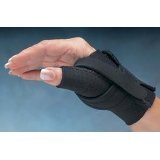 Comfort Cool Thumb CMC Restriction Splint, Med + Black, RIGHT