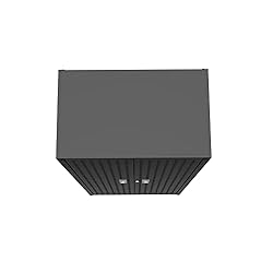 Manhattan Comfort Fortress Storage Units, Charcoal