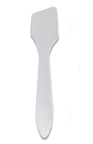 Clear PET Plastic (BPA Free) Refillable Low Profile Jar - 8 oz (6 pack) + Spatulas and Labels