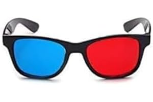 Zenarao Red-Blue 3D Glasses, 3D Viewing Glasses for Viewing 3D Movies/Games and Pictures In Red-Blue Formats, Compatible with Ordinary Computer Monitors/TVs/Projectors Etc