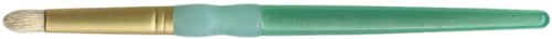 ROYAL BRUSH R9113-3/8 Crafter's Choice White Bristle Dome Stencil Brush, 3/8-Inch