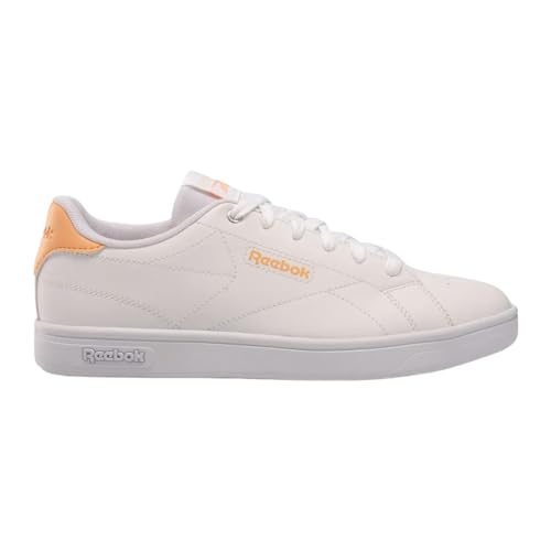 Reebok Baskets Court CleanSneaker pour Femme, Ftwwht Peaglo Blush, 37.5 EU