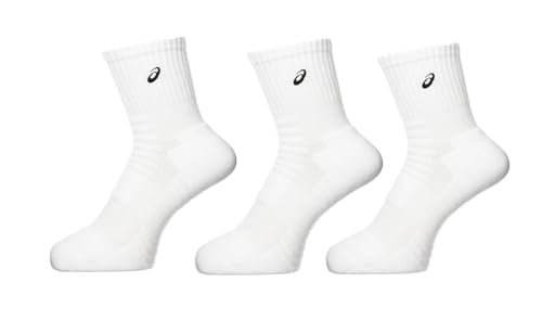 [アシックス] トレーニングソックス3033C205 3P SOCKS 18 ユニセックス大人 100 ホワイト L