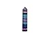 QIANYA 1 pcs Rainbow Fluorite Crystal Tower Point/Beautiful Healing Stone, and Keep Negative Energies Away