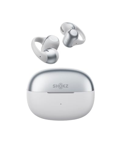SHOKZ OpenDots 2 Open-Ear Clip-On-Kopfhörer, Clip-On Earbuds, Grau
