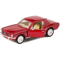 Red 1964 Ford Mustang Die Cast Toy Car with Pull Back Action