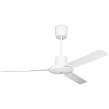 Ventilateur De Plafond Réversible Vortice Nordik Evolution R 90/36 - Ø98cm, Débit 11592 M³/h, 70W - Blanc - 9