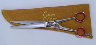 8.5" Straight Dog Grooming Scissors~LEFTY