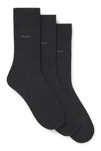 BOSS 3P RS Uni CC, CALCETINES_REGULARES de los hombres, Charcoal12, 43-46
