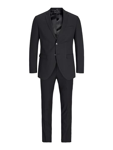 Jack & Jones Mens Jprsolaris Suit Noos Anz ge, Black, 22 UK