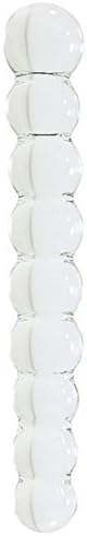 Glass Massage sticks For Back And All Over Body Deep Tissue Pleasure toy for Women Female (Clear)