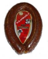 Halal Hot Soujouk, Dry Beef Sausage, (KGA) approx. 1lb by K.G.Apikoglu