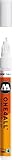 Molotow ONE4ALL Acrylic Paint Marker, 1mm Extra Fine, Signal White, 1 Each (127.102)