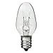 BULBMASTER 15 Watts Night Light Bulbs Replaces Scentsy Bulbs, Plug-in Warmers and Himalayan Salt Lamps Candelabra E12 Base 4-Pack