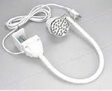 LED WHITE Task Sewing Uber Light Gooseneck Lamp Bendable Steel 22