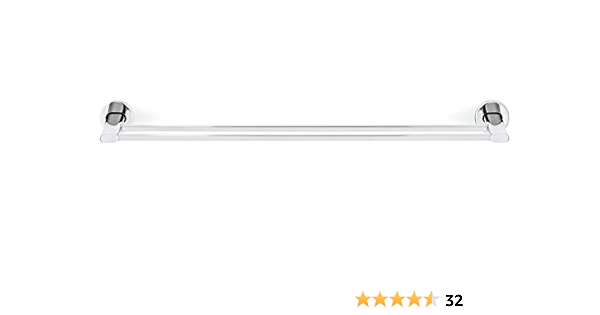 blomus Areo – Toallero de Barra Doble, Acero Inoxidable, Acero Inoxidable Pulido, 68.599999999999994 x 5.6 x 15 cm