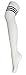 Zando Women Triple Stripe Over the Knee High Socks White,One Size - XS to M