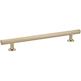 Emtek 86456US4 Emtek 86456 Freestone 8 Inch Center to Center Bar Cabinet Pull from The Urban Modern Collection