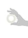 Tamiya TAM87178 87178 Masking Tape for Curves 3Mm, White