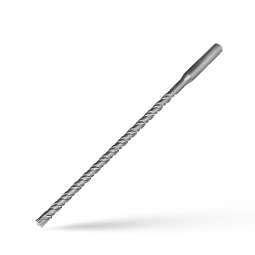 CSOOM SDS Plus Drill Bit 8 x 260 mm, Professional Concrete Drill, Ideal for Drilling in Stone, Concrete, Natural Stone, Brick Wall