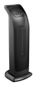 Pelonis Ceramic Tower Heater Two Settings 1500 W 23 In. Black,Gray