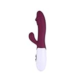 Portable 30-Speed Vibrating Silicone Waterproof G~Spôt Vîb~rá~törs Dual Vibration Home Personal Fitness Massage