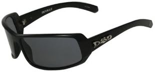 DSO "DEVILLE"- Shiny Black frame with Polarized Smoke Lens