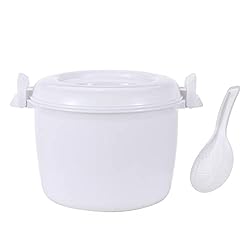 FEESHOW Portable Microwave Rice Cooker with Rice