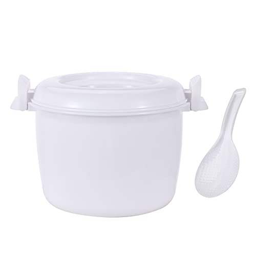 FEESHOW Portable Microwave Rice Cooker with Rice
