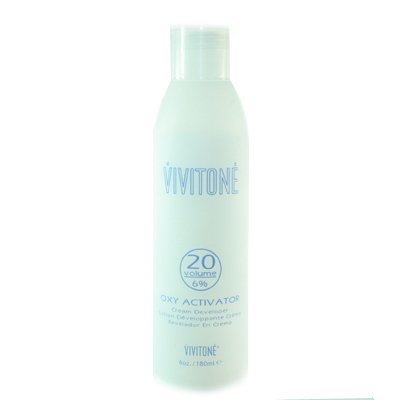 Vivitone Oxy Activator 20 Volume Cream Developer 6.oz/ 180 Ml.
