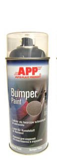 1K Strukturlack für Kunststoffe Spray Bumper Paint NL 400ml anthrazit APP