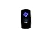 FAN SWITCH OZ-USA Laser Blue LED Rocker On/Off Switch UTV TRUCK POLARIS RZR XP 900 800 DASH