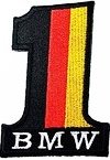BMW Patch Logo 5.5 x 7.8 cm Sport Cars Motorsport Racing Vest Jacket Hat Hoodie Backpack Patch