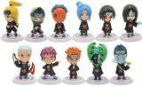 Japanese Manga Naruto Akatsuki Action Figures Set of 11 Pieces Set B by kcslam by kcslam