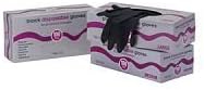 Color Trak Black Disposable Gloves Small by Colortrak Accessories