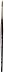 da Vinci Watercolor Series 36Y Paint Brush, Round Harbin Kolinsky Red Sable with Anthracite Hexagonal Handle, Size 6