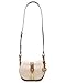 MICHAEL Michael Kors Women's Shearling Jamie Saddle Bag, Dark Caramel, One Size