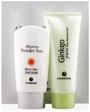 Korean Cosmetics Charmzone Albatross Powder Sun Special Set