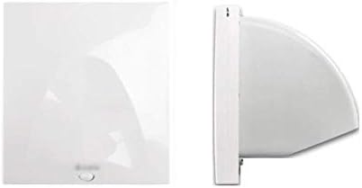 Exhaust Fans 10 Inch Toilet Bathroom Panel Size: 338 * 351mm Power: 34w Air Volume: 720m3 / H Noise: 58 Decibels Power Cord Length: 20~30cm Machine Thickness: 114mm (Color : C)