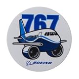 Boeing 767 Pudgy Sticker