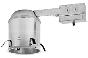 MW LED 5 inch Remodel LED Can Air Tight IC Housing LED Recessed Lighting- UL Listed and AIR Title Certified, (6 Pack)
