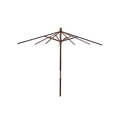 7.5-Foot Round Canopy Umbrella Frame Natural