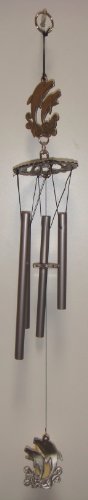 Glory Land 19 Inch 2 Jumping Dolphins - Wind Chime (Item # 1193)