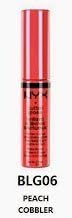 NYX Butter Gloss 8ml. BLG06 Peach Cobbler