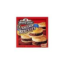 Jimmy dean snack size sandwiches homestyle sausage biscuit (077900311352)